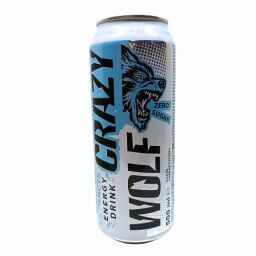 Crazy Wolf - Guarana Zero 500 ml